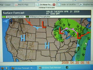 What a nice weather map for CNY-to-DVT