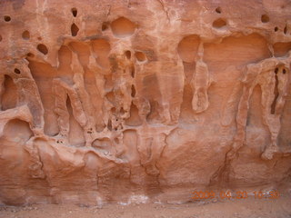 Arches National Park - Devil's Garden hike - two fellows atop Double-O Arch