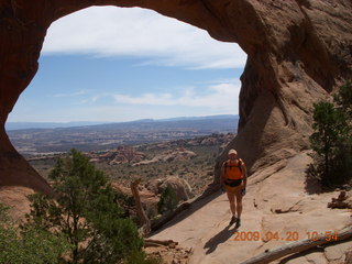 105 6ul. Arches National Park - Devil's Garden hike - Arch plus Adam