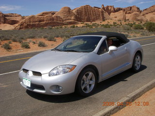 124 6ul. me in my rental car - Mitsubishi Eclipse Spyder