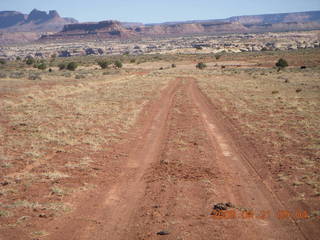 Brown's Rim - runway road