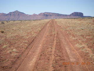 Brown's Rim - runway road