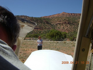 Fry Canyon (UT74) - flying around with Charles Lawrence - Debbie Stephens
