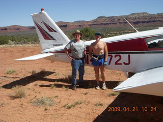 Fry Canyon (UT74) - flying around with Charles Lawrence