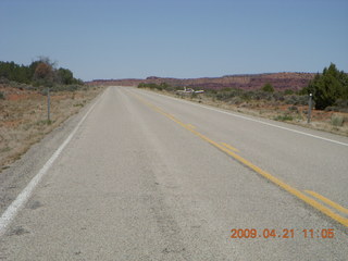 Fry Canyon (UT74) - paved road