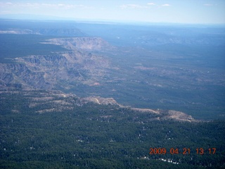 164 6um. aerial - Mogollon Rim