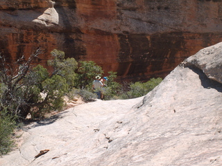 36 6un. Charles Lawrence photo - slot canyon near Frly Canyon