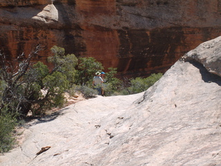 Charles Lawrence photo - slot canyon near Fry Canyon