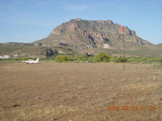 Superior Airport (E81) and N4372J