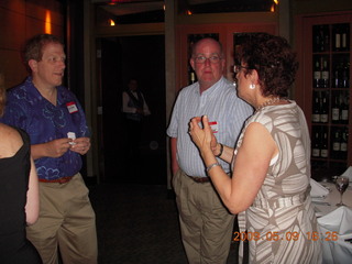 Mimi's Cheltenham High School 1974 reunion dinner - Margie, Bill
