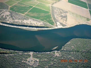 aerial - Colorado River where I-10 crosses