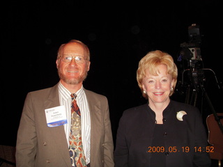 Adam and Lynne Cheney