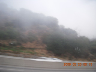 1 6vl. fog and low clouds over Santa Monica