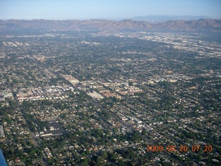 6 6vl. aerial - Los Angeles area near Van Nuys (VNY)