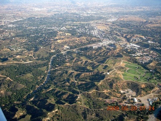 aerial - Los Angeles area near Van Nuys (VNY)