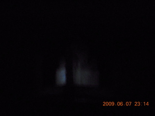 my Taj Mahal model glowing at night