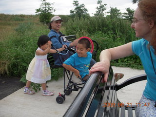 Pennypack Park by the Delaware River - Cecelia, Ivan, Gaby, Betsy