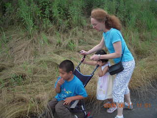 Pennypack Park by the Delaware River - Gaby and Betsy