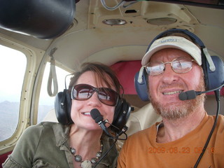 Bobby and Adam flying in N4372J