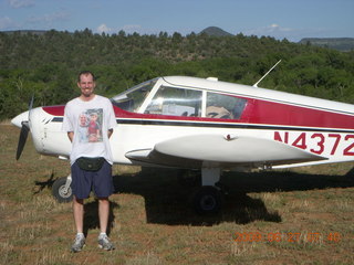 Roger at Chapman Ranch Airport (58AZ) and N4372J