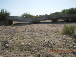 collapsed bridge near Globe Airport (P13)