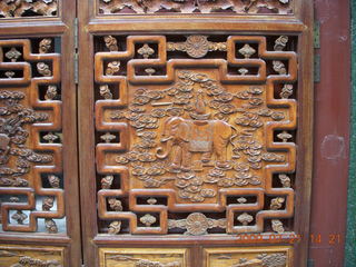 China eclipse - West Lake - Lingyin Buddhist sculptures and temples