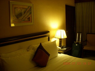 China eclipse - Guilin hotel room