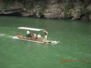 310 6xq. China eclipse - Li River  boat tour