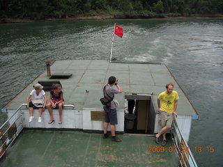 433 6xq. China eclipse - Li River  boat tour