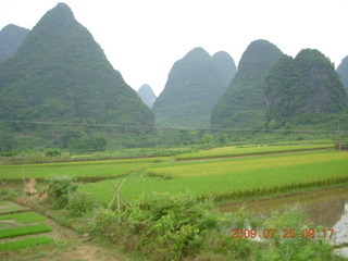 108 6xr. China eclipse - Yangshuo bicycle ride