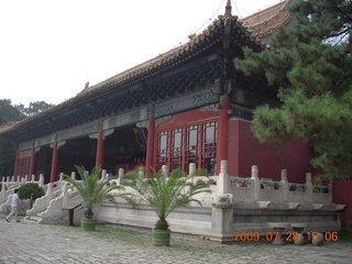 China eclipse - Beijing tour - cloisonne shop with their own terra-cotta warriors