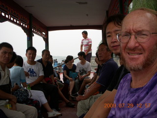 147 6xv. China eclipse - Beijing - Summer Palace - boat ride - Adam