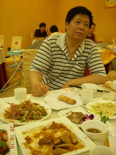 China eclipse - Beijing - dinner with Jack's parents - Jack
