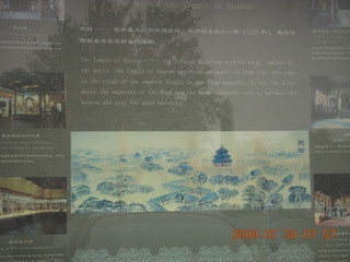 12 6xw. China eclipse - Beijing - Temple of Heaven sign