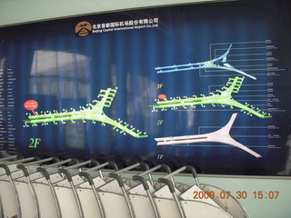 China eclipse - Beijing airport diagram