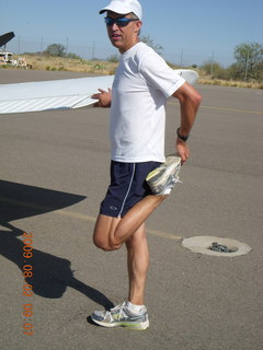 Bagdad Airport (E51) run - pretty white flower