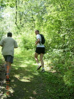 Kevin and Steve - Burnsville, Minnesota, trail run