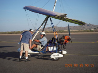 Casa Grande (CGZ) fly-in - Steve's 'trike'