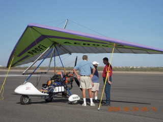 Casa Grande (CGZ) fly-in - Steve's 'trike'