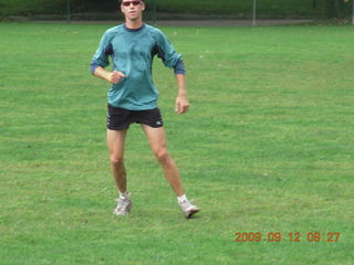 1061 6zc. CHS XC 2009 - Adam Alper playing Frisbee