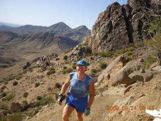 Bell Pass, Tom's Thumb hike - Adam