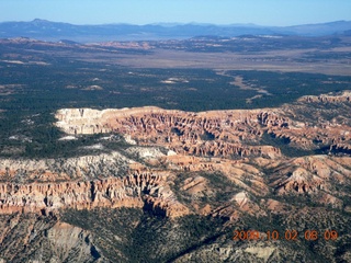 aerial - Bryce Canyon amphitheater