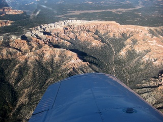 aerial - Bryce Canyon amphitheater