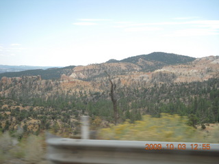 102 703. driving to Kodachrome Basin