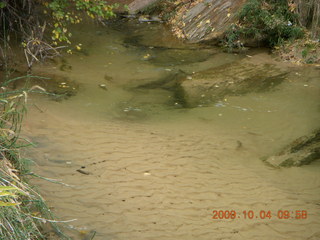 Escalante - Calf Creek trail - waterfall creek