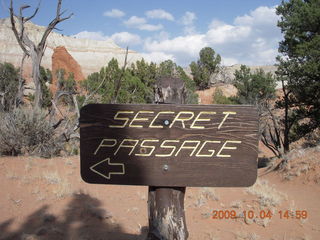 Escalante to Kodachrome - Panorama trail - Neil