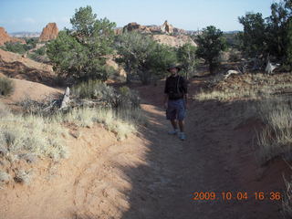 329 704. Escalante to Kodachrome - Panorama trail - Neil