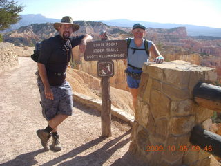 Bryce Canyon - Fairyland trail - Adam's chosen hoodoo