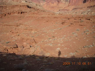 Lathrop trail hike - my shadow