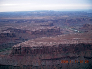 aerial - CNY to HVE - Green River - Mineral Canyon airstrip